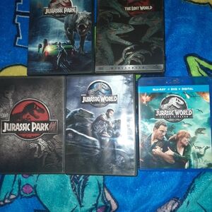 Jurassic Park and Jurassic World Movie Collection